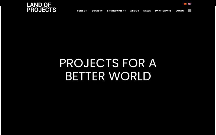 Screenshot of landofprojects.com