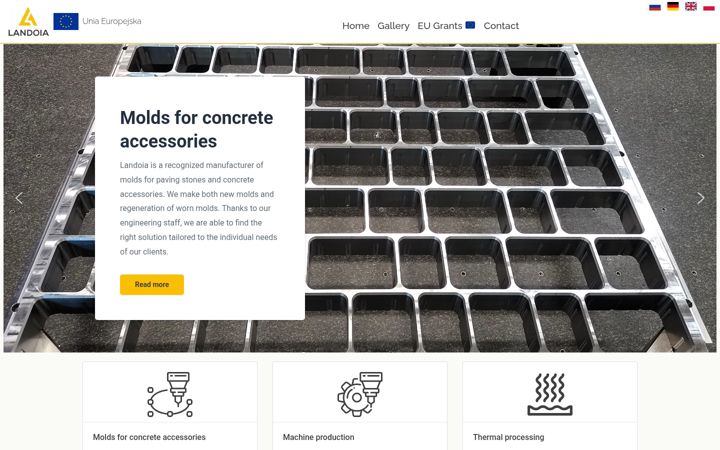 Screenshot of landoia.pl