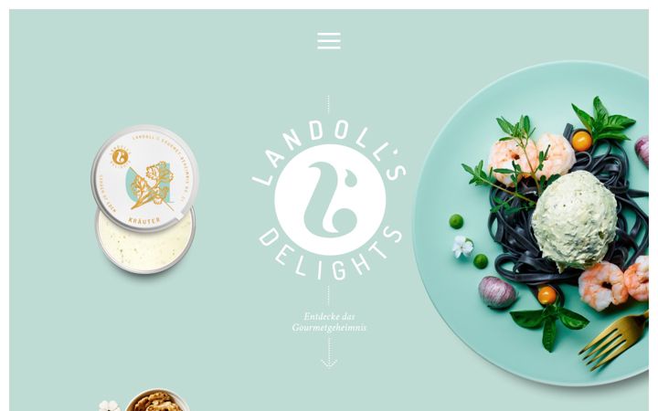 Screenshot of landolls-delights.de