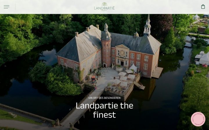 Screenshot of landpartie.com