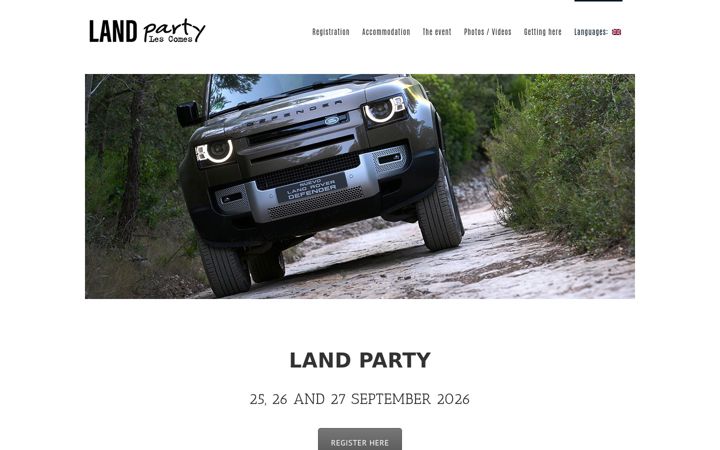 Screenshot of landparty.es
