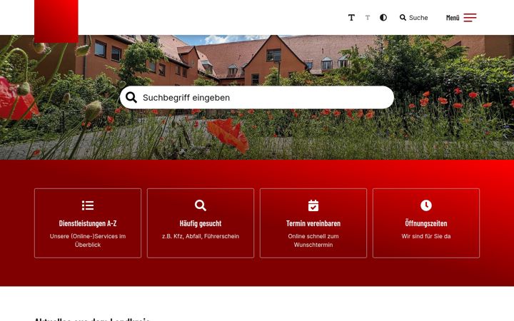 Screenshot of landratsamt-roth.de