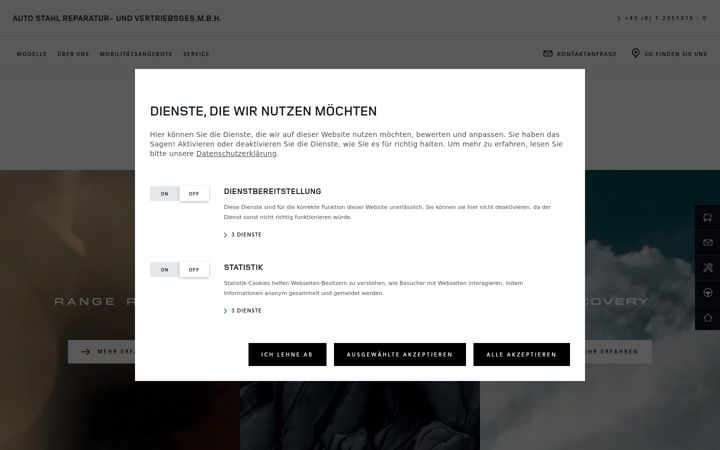 Screenshot of landrover-wien-liesing.at
