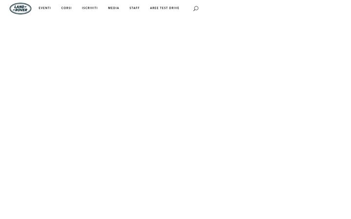 Screenshot of landroverexperience.it