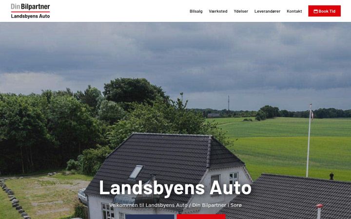 Screenshot of landsbyensauto.dk