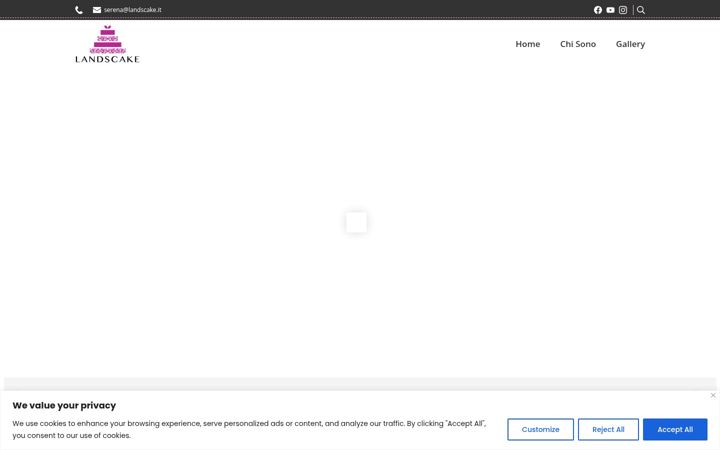 Screenshot of landscake.it
