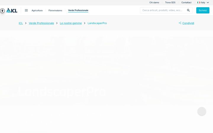 Screenshot of landscaperpro.it