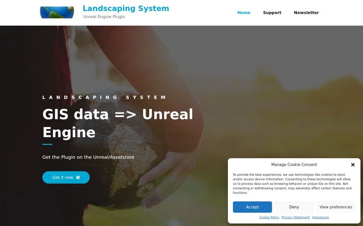 Screenshot of landscaping-system.com