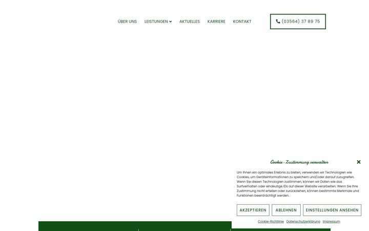 Screenshot of landschaftsgestaltung-sybille-pikelke.de