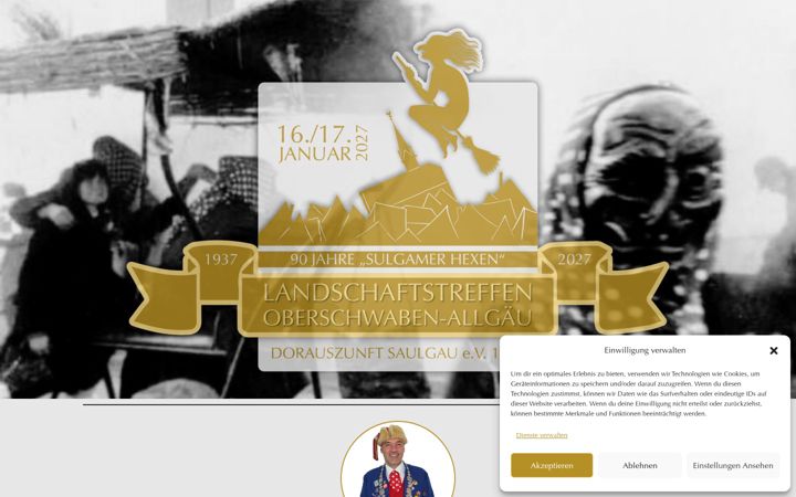 Screenshot of landschaftstreffen2027.de