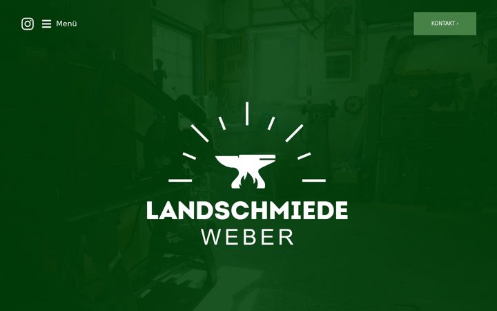 Screenshot of landschmiede-weber.de
