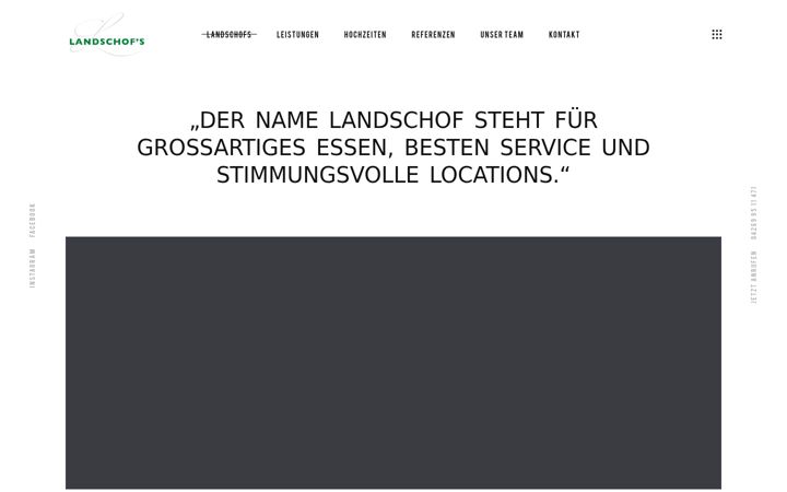 Screenshot of landschofs-catering.de