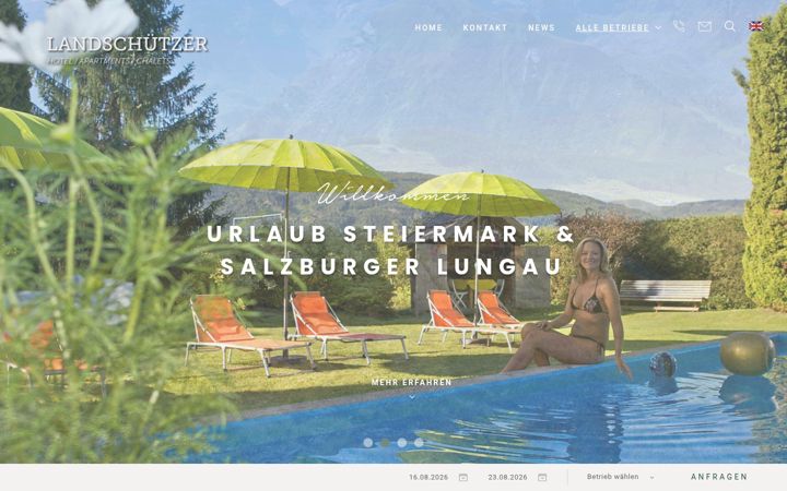 Screenshot of landschuetzer.at