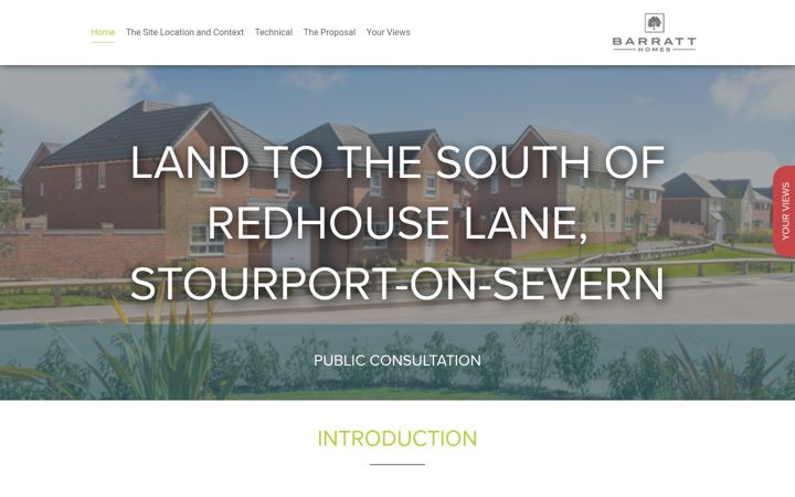 Screenshot of landsouth-redhouselane.co.uk