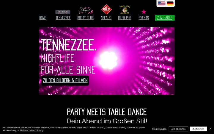 Screenshot of landstuhldaynight.de