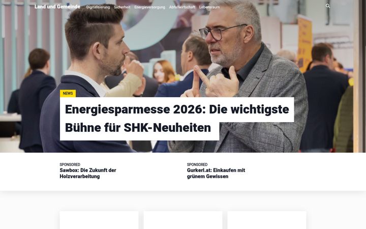 Screenshot of landundgemeinde.info