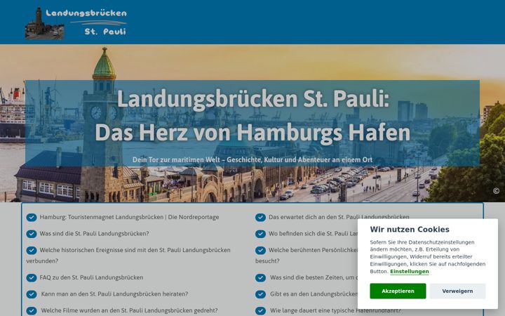 Screenshot of landungsbruecken-st-pauli.de