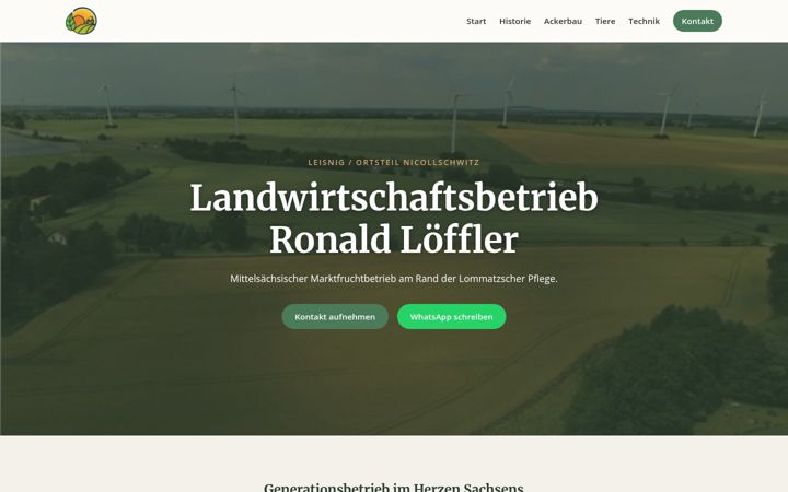 Screenshot of landwirt-loeffler.de