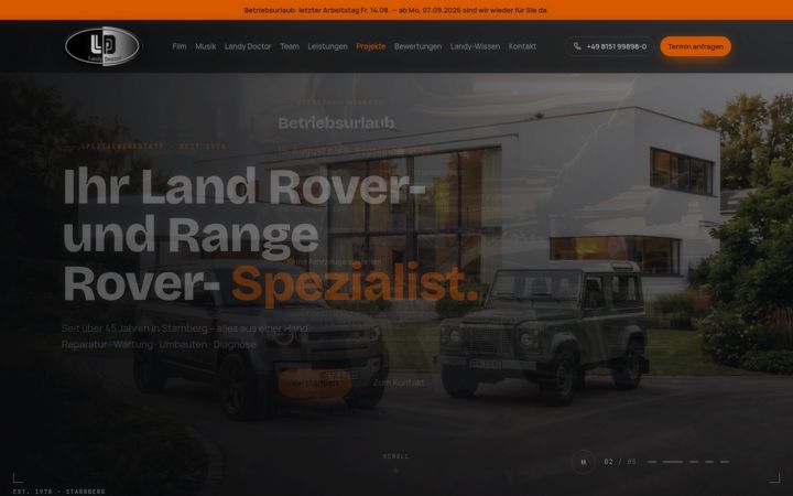 Screenshot of landy-doctor.de