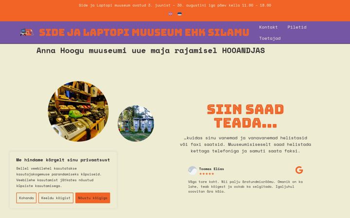Screenshot of lanec.eu