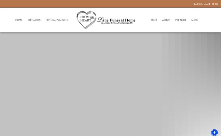 Screenshot of lanefh.com