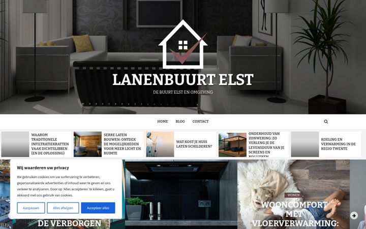 Screenshot of lanenbuurt-elst.nl