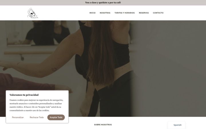 Screenshot of laneverita.es