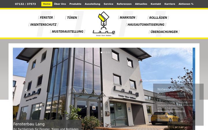 Screenshot of lang-neckarsulm.de