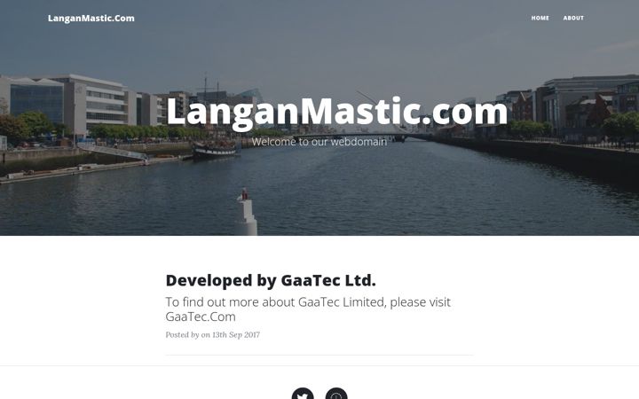 Screenshot of langanmastic.com