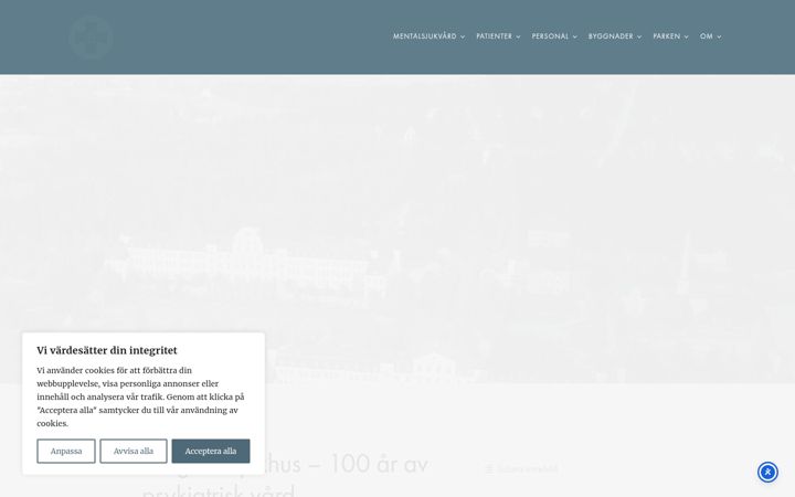 Screenshot of langbrosjukhus.se