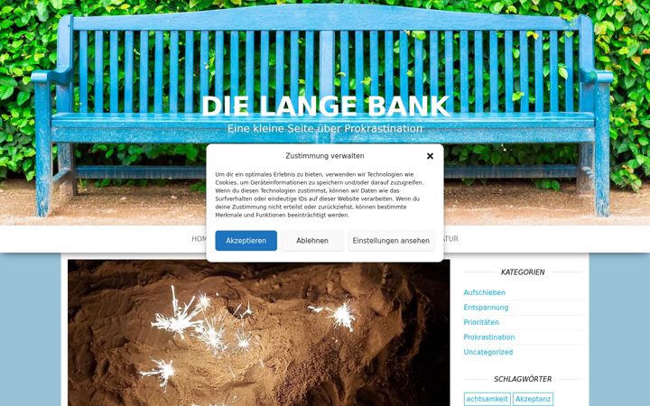 Screenshot of lange-bank.de