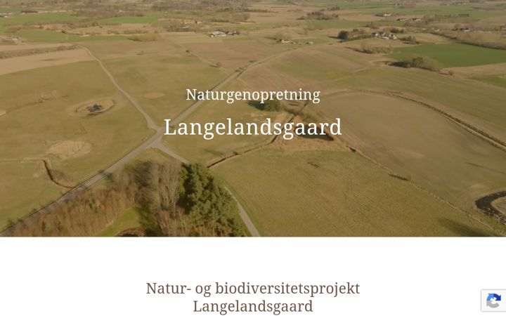 Screenshot of langelandsgaard.dk