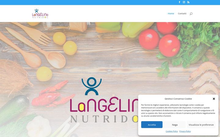 Screenshot of langelinonutridoc.it