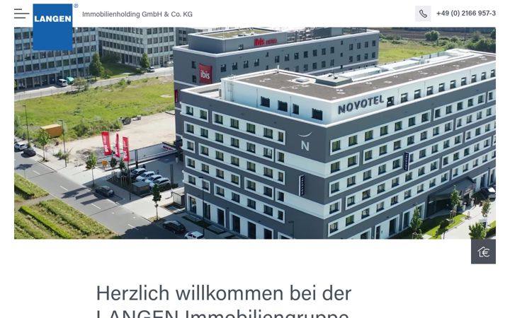 Screenshot of langen-generalbau.de