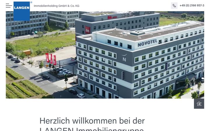 Screenshot of langen-immobiliengruppe.de
