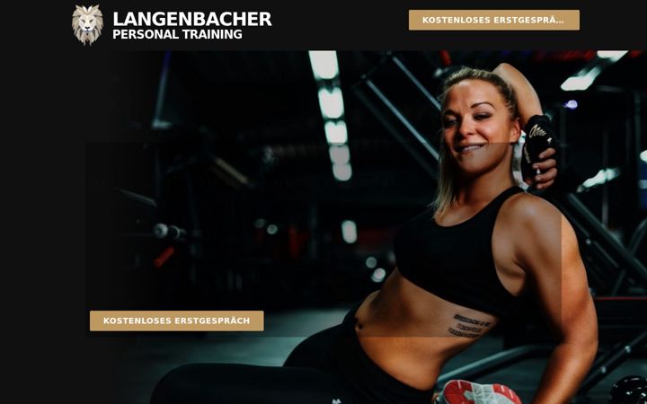 Screenshot von langenbacher-training.de