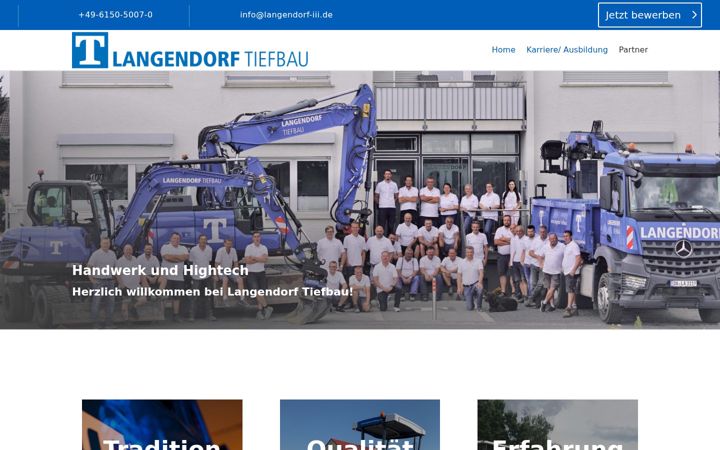 Screenshot of langendorf-iii.de