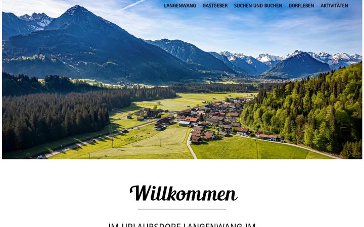 Screenshot of langenwang.com