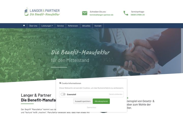 Screenshot of langer-partner.de