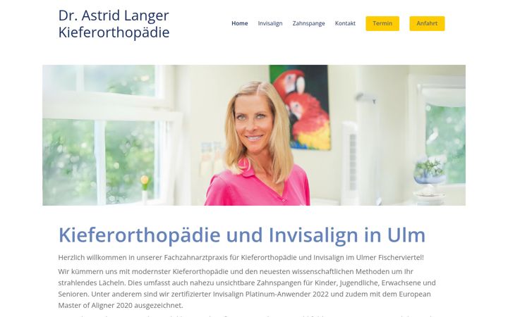 Screenshot of langer-ulm.de