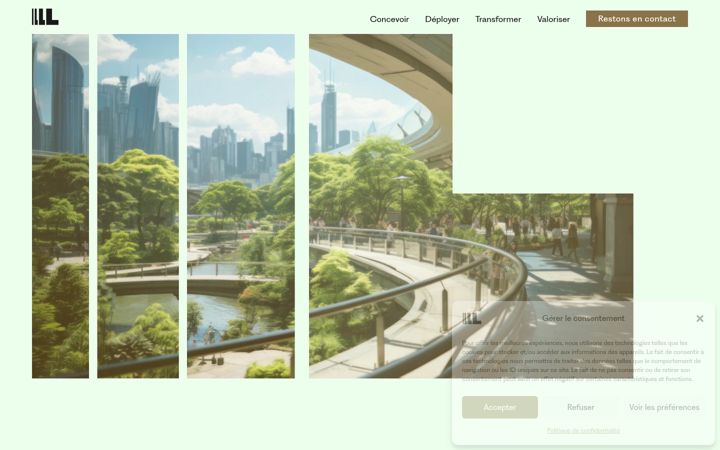 Screenshot of langevin.eu