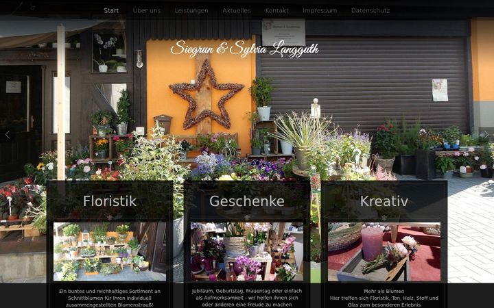 Screenshot of langguth-floristik.de