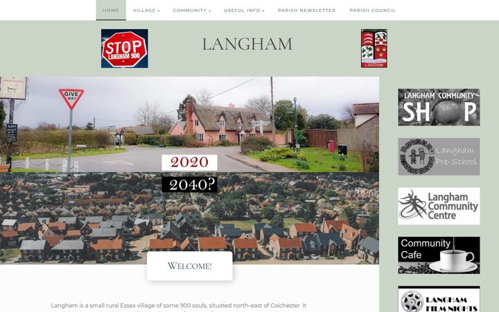 Screenshot di langhamessex.org.uk