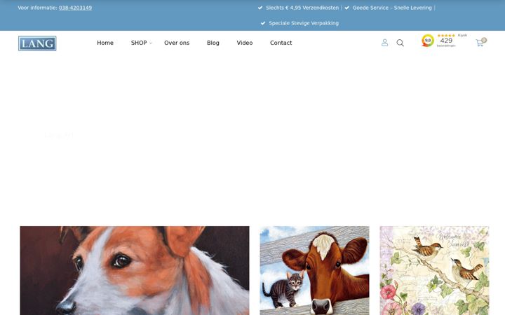 Screenshot of langkalenders.nl