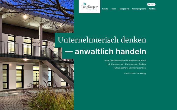 Screenshot of langkasper.de