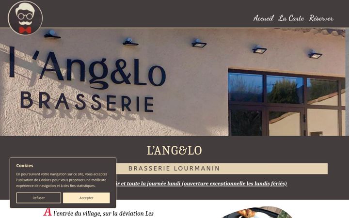 Screenshot of langlo.fr