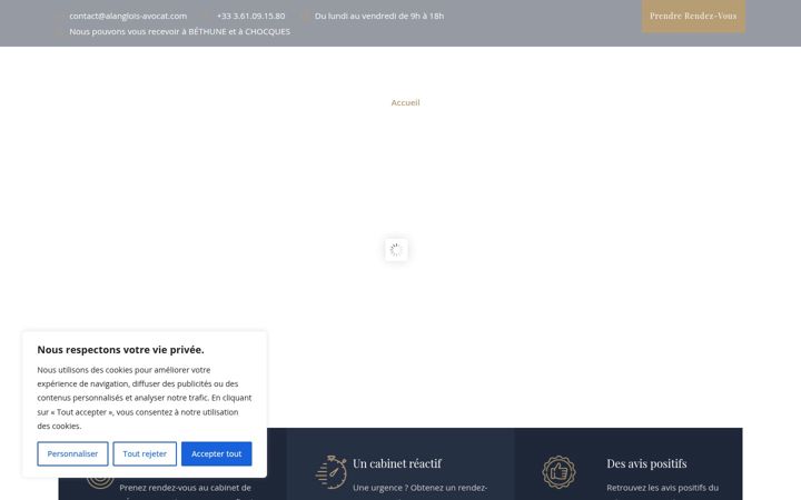 Screenshot of langlois-avocat.fr