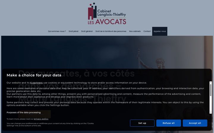 Screenshot of langlois-nathalie.com