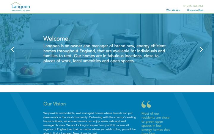 Screenshot of langoen.co.uk