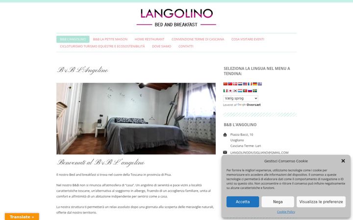 Screenshot of langolino.altervista.org